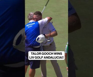 Talor Gooch WINS LIV Golf Andalucia 🔥 #livgolf #golf #golfer #golfswing #liv