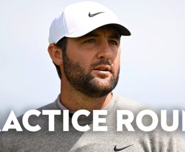 Scottie Scheffler's FIRST LOOK at Royal Portrush | The 153rd Open