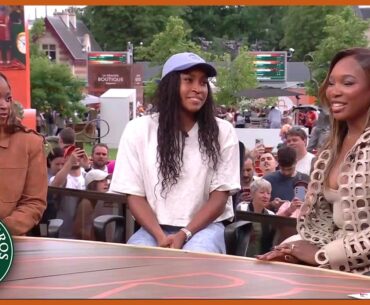 Venus Williams, Coco Gauff, Sloane Stephens Talk Roland-Garros, Fashion Influence, & Their Matches