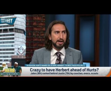 FIRST THINGS FIRST | Justin Herbert Is A BAD Big Game QB With Los Angeles Chargers | NFL