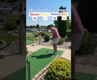 BELLA’S BACK! Mini Golf Tournament #6 (Hole 7) #golf #minigolf #viral