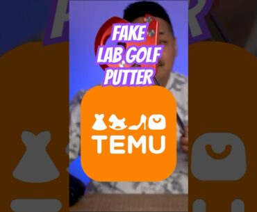 Temu Lab Golf Putter! #golf #golfswing
