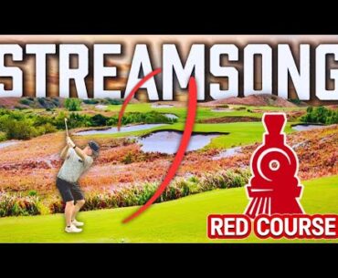 Is Streamsong RED The BEST Golf Course In Florida? (Front 9 Vlog)