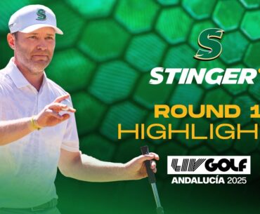 Louis and 'Gracie' looking smooth! | R1 Highlights LIV Golf Andalucía
