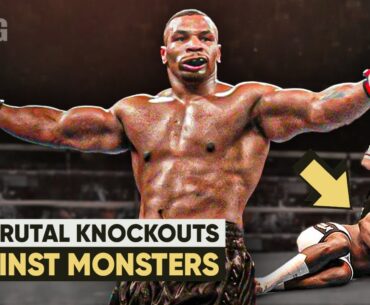 Mike Tyson - The Most Brutal Knockout Against Monsters! Unforgettable Knockouts in Boxing History