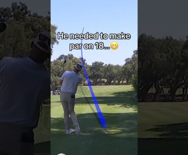 Nerves of steel down the stretch from Talor Gooch 😬 #golf #LIVGolf