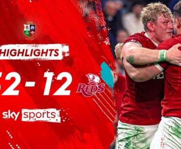 Lions run RIOT against Reds! | Lions vs Queensland Reds | Highlights