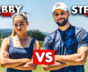 Steph Curry's 1st Ever 1v1 Golf Match On YouTube