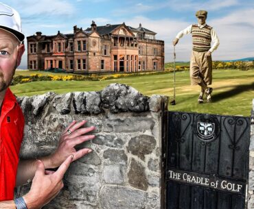 I Played the OLDEST GOLF COURSE in the World!