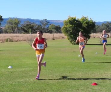 3000m U12 Boys & Girls, 2025 QLD X-Country Championships, Toogoolawah Golf Course 12 July 2025