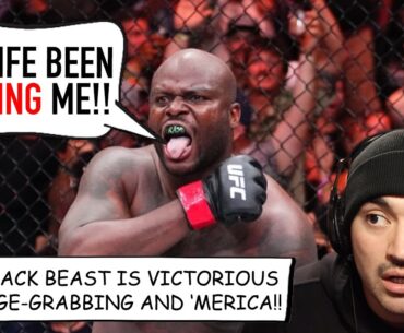 Derrick Lewis DESTROYS Teixeira via CAGE GRAB.. Replaces Jon Jones??
