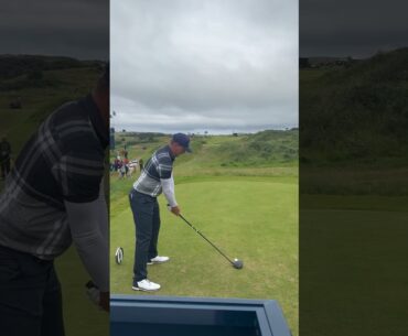 Matt Wallace golf swing at the Open from Royal Portrush #britishopen #openchampionship #golf