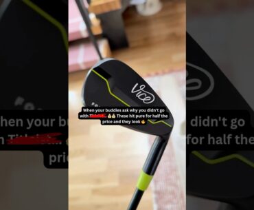 Have you seen our black out VGI01 irons? #vicegolf