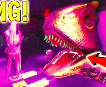 This Blacklight Mini Golf Course is WILD!