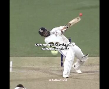 Rishabh pant 360 short 🥶.