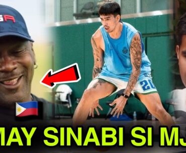 MAY SINABI SI MICHAEL JORDAN SA PINOY! Nakaka proud! | at Kevin Quaimbao lalaro na sa Gilas!