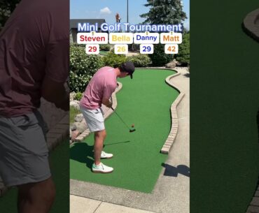 BELLA’S BACK! Mini Golf Tournament #6 (Hole 13) #golf #minigolf #viral
