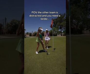 Is this legal? #golfgirls