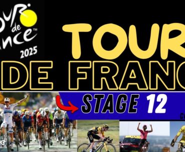 Tour de France 2025:  Stage 12  MOUNTAINS    #tourdefrance2025  #tdf2025 #2025tdf