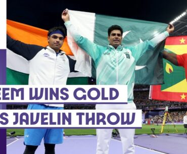 Arshad Nadeem 🇵🇰 clinches gold in Men’s Javelin Throw | Paris 2024 Highlights