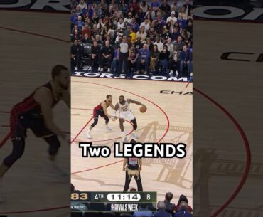 LeBron vs Steph 👀