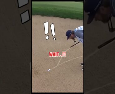 Two Golf Balls Collide in the Bunker?!😳