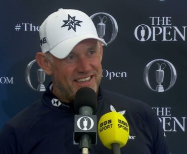 Lee Westwood shots 69 in the first round of the Open Championship