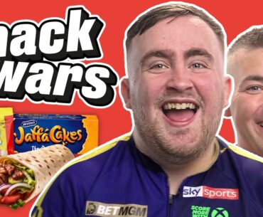 Luke Littler & Nathan Aspinall Rate English And World Food | Snack Wars | SPORTbible