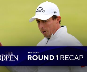 2025 Open Championship Recap: Matt Fitzpatrick in 5-WAY TIE for lead, shoots 4-under in Round 1