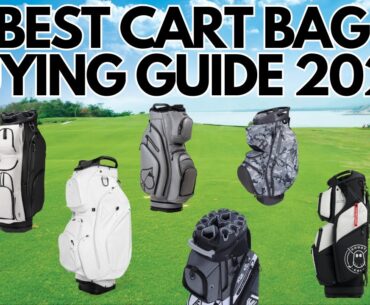 THE BEST GOLF CART BAGS IN 2025 // SPRING BUYING GUIDE CART BAGS 2025