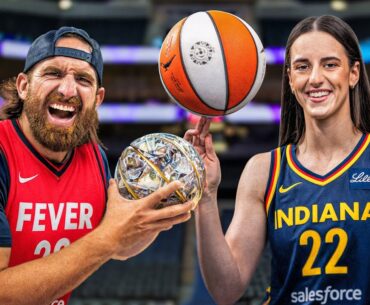 Level 1-50 EXTREME Basketball Shots With Caitlin Clark