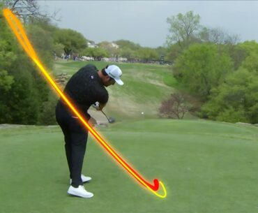 Jon Rahm Golf Swing on Shot Tracer Pro