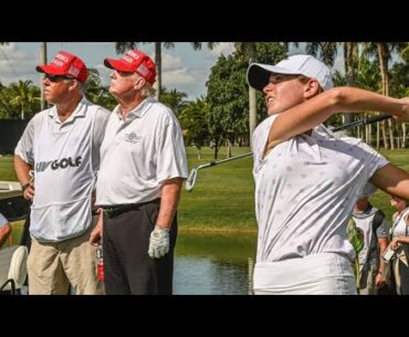 Kai Trump gives insight to Donald's impact on her golf career with message of gratitude