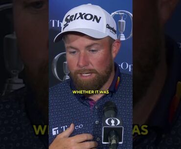 Shane Lowry says "he didn't see his ball move" during his 2-stroke penalty #shorts #golf #theopen