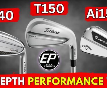 Titleist T150 vs Ping i240 vs Callaway Ai150 - 2025 'FASTER' Players Iron Battle! Which is Best?