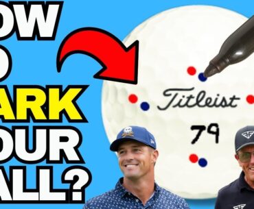 How to Mark Your Golf Ball Like the Pros (Does It Help You Play Better?)