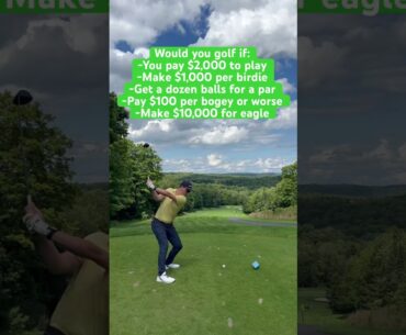Would you Play Golf with These Rules? #shorts