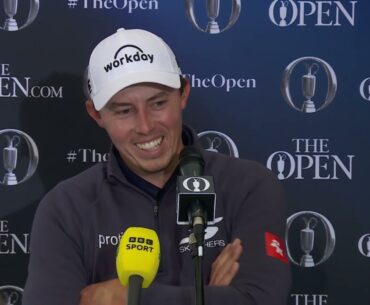 Matt Fitzpatrick shares his memories with Tiger in his first Open as a fan