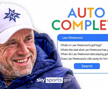 What is the BEST shot Lee Westwood has ever played?! | Autocomplete challenge