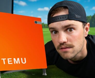 I Built a Golf Simulator With Only Temu Items