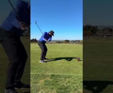 John Parry Iron Stike (UP CLOSE) 🔉 #golfswing #golfshot