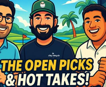 We PLAYED Royal Portrush 👀🏆 | The Open Championship Picks & HOT TAKES!