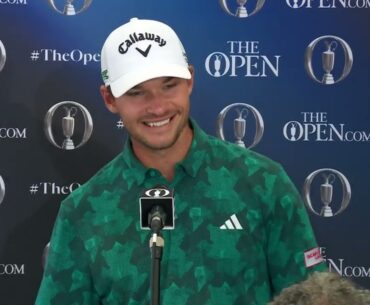Nicolai Hojgaard thoughts after the third round at The Open