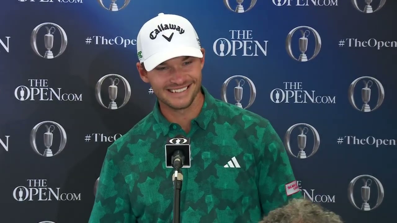 Nicolai Hojgaard thoughts after the third round at The Open Nicolai Hojgaard thoughts after the third round at The Open