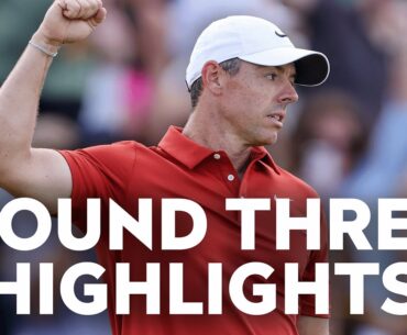 Rory McIlroy in Pursuit, Scottie Scheffler in Control | Round Three Highlights | The 153rd Open