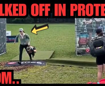Female Disc Golfer WALKS OUT Of Tournament, REFUSES To Compete Against Trans Opponent
