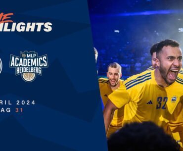 ALBA BERLIN vs. MLP Academics Heidelberg - Full Game Highlights 31.Spieltag 2023/24
