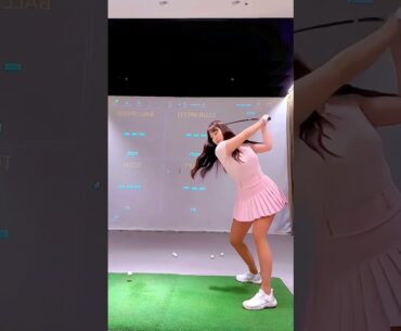 Amazing Golf Swing you need to see #funny #shorts #reels #golf #girls #golflife #girl