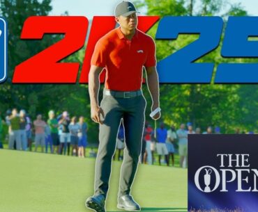 Tiger Woods @ The Open Championship PGA TOUR 2K25