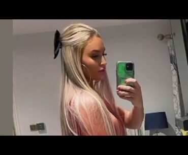 Bra-less Charley Hull Chill Day Off